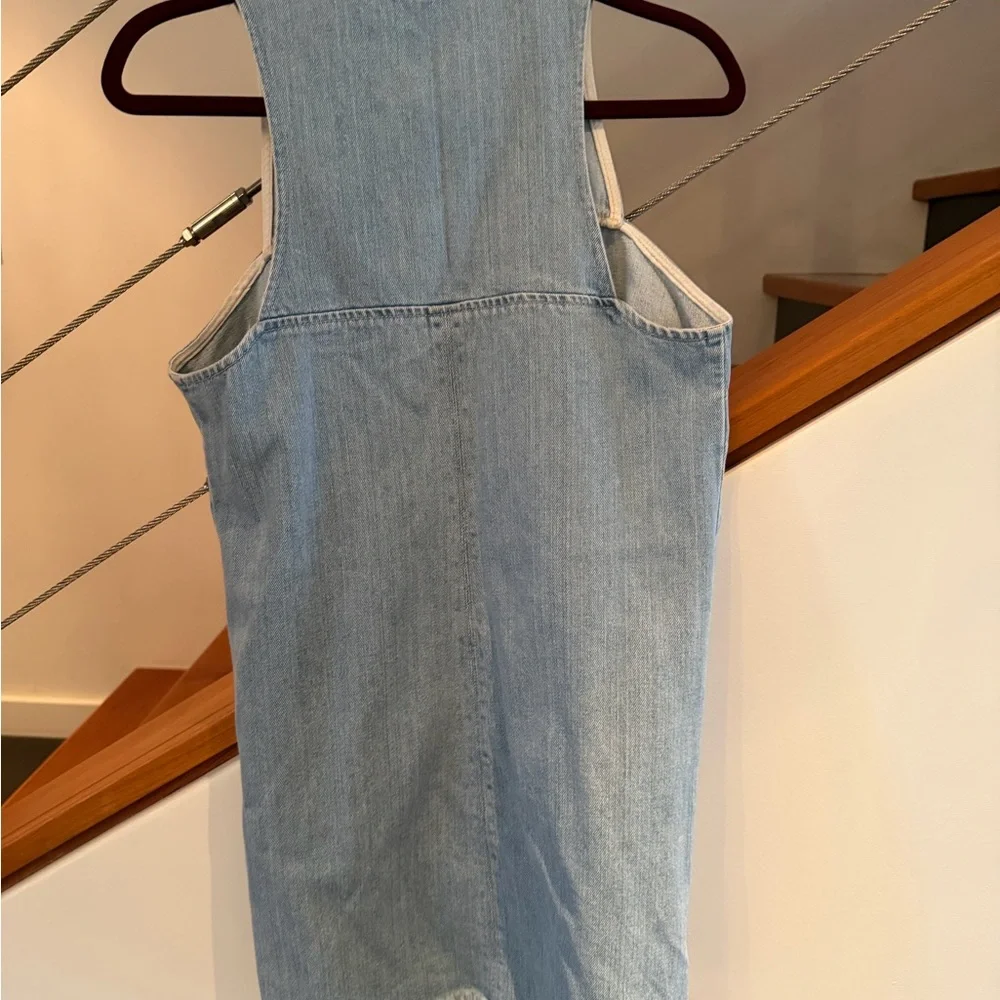 Sleeveless Guess Denim Dress - Picture 2 of 4